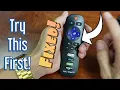 TCL Roku Smart TV Remote Control Fixed Not Working Unresponsive or intermittently Ghosting etc