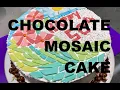 Lagu Chocolate Mosaic cake! Beautiful easy to make edible mosaic. Yummy!