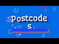 POSTCODES - HOW TO SAY POSTCODES