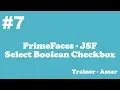 PrimeFaces - JSF Tutorial Select Boolean Checkbox in PrimeFaces using Netbeans IDE Part-7
