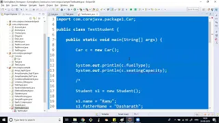 Core Java Session-24 - Inheritance Var Args method cmd line arguments etc