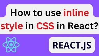 React js inline styling Inline CSS in React for Beginners Inline Styling