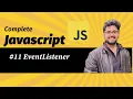 EventListener JavaScript Full Course For Beginner