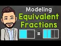 Modeling Equivalent Fractions Math with Mr J