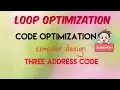 Loop Optimization in Compiler Design Learn compiler design by Stay Focused