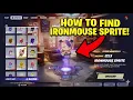 HOW TO FIND IRONMOUSE SPRITE IN FORTNITE IRONMOUSE ICON ITEM SHOP SKIN