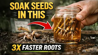 Soak Your Seeds In THIS Before Planting 3x Faster Roots 5x Bigger Harvest Nurseries HIDE This