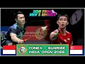 Lagu JONATAN CHRISTIE vs LOH KEAN YEW | India Open 2026 Badminton | UNBELIEVABLE Performance!