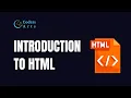 1 Getting Started with HTML An Introduction HTML Tutorial for Beginners