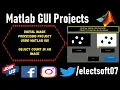 Object count in an image using matlab GUI Digital Image Processing Project