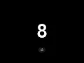 8 Second Classic Countdown Timer Simple Big Bold Numbers Easy to Read End Alarm Good Time