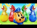 Lagu Dodo Counts to Ten | Learn Numbers | Useful Stories for Kids | Cartoon | Sheriff Labrador
