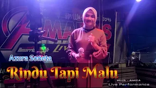cover orgen tunggal rindu tapi malu voc azura soneta arr angga