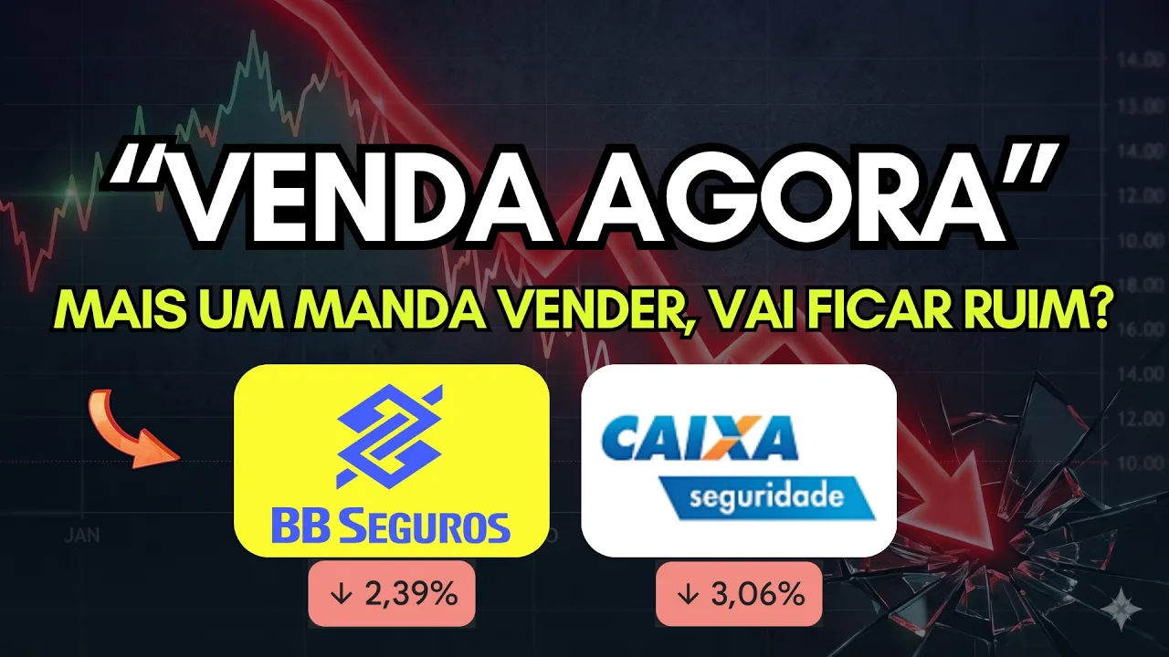 Deu ruim? Bb Seguridade (bbse3) e Caixa Seguridade (cxse3) mais um banco rebaixa pra venda porque..