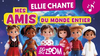  ellie chante mes amis du monde entier chanson ducative joyeuse pour enfants 