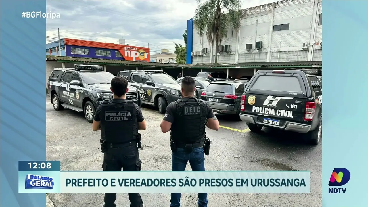 Operação Terra Nostra: prefeito e vereadores de Urussanga são alvo de prisões