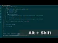 Visual Studio Code Tutorial How to Select Multiple Lines on Windows