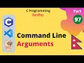 Command Line Arguments C Programming Tutorial in Nepali