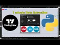 TradingView Data Extraction and Automated Data Clean Up via Python Beginner Friendly Setup