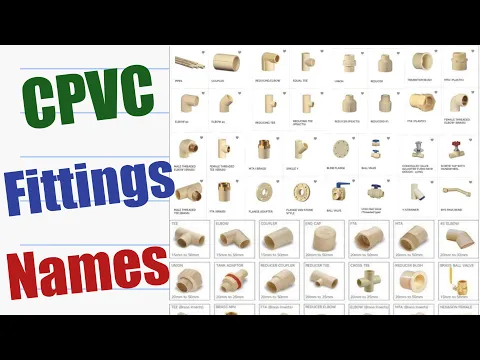 Download MP3 Names of Plumbing work CPVC Fittings /  Plumbing Material Vocabulary / CPVC Fittings / Build Dunia