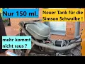 Download Lagu Neuer Tank für die Simson Schwalbe ! 150ml ? Mehr Sprit kommt nicht raus !