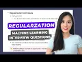 L1 and L2 Regularization in Machine Learning Easy Explanation for Data Science Interviews