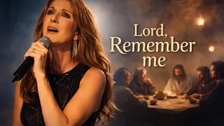 c line dion lord remember me emotional gospel hymn powerful prayer at the cross 