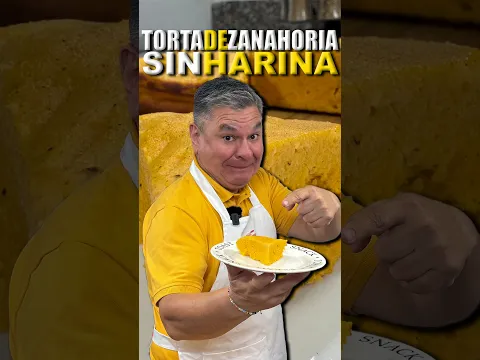 TORTA DE ZANAHORIA SIN HARINA