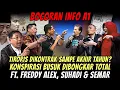 Download Lagu LIVE🔴TIRORIS DIKONTRAK SAMPE AKHIR TAHUN❓❗️KONSPIRASI DIBONGKAR💥FT. FREDDY ALEX, SUHAADI \u0026 SEMAR🔴