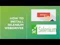 How To Install Selenium WebDriver For Java in Eclipse IDE Beginners Tutorial