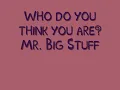 Big Stuff -  Jean Knight - Lyrics