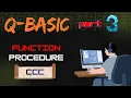 QBasic program to reverse the given number using FUNCTION procedure