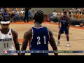 College Hoops 2K7 Xbox 360 Gameplay - Connecticut Huskies vs Syracuse Orange
