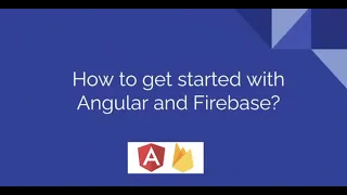 Angular and Firebase with Firebase authentication demo