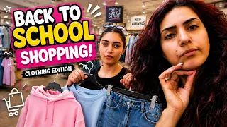 BACK TO SCHOOL CLOTHES SHOPPING! 🛍️👗 BIG SHOPPING HAUL 2026!