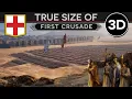 Download Lagu True Size of the First Crusade [1095] 3D DOCUMENTARY