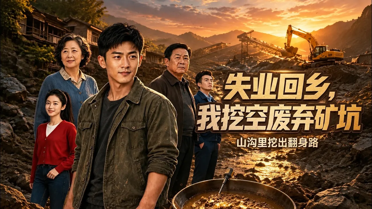 失业回乡,我挖空废弃矿坑