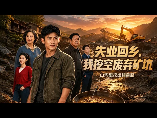 失业回乡,我挖空废弃矿坑