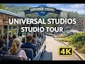Universal Studios Hollywood Bus Tour Movie Sets in 4K