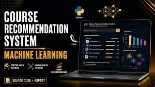 Course Recommendation System using Machine Learning Python Flask Final Year Project