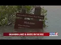 Oklahoma lakes rivers on the rise