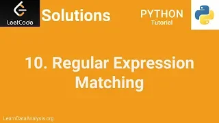 LeetCode Solutions Python Regular Expression Matching