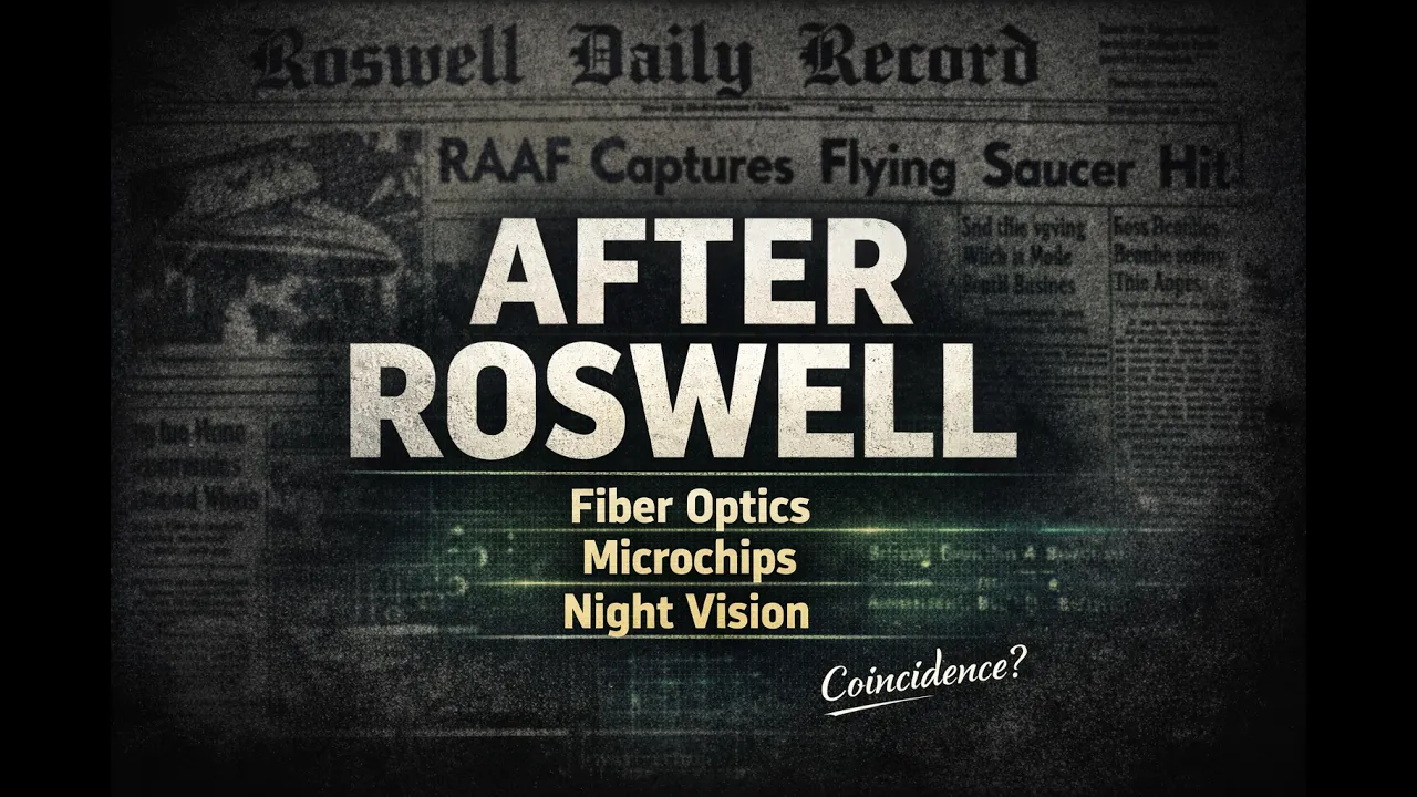 After Roswell: The Technology They Quietly Studied