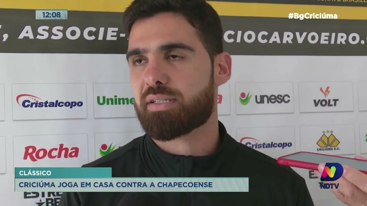 Clássico catarinense: Criciúma enfrenta a Chapecoense em busca de mais uma vitória