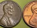 US 1982 Lincoln One Cent Coin - Large Date