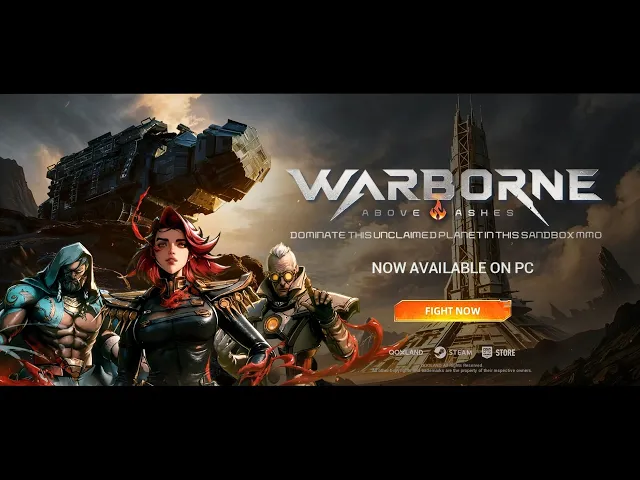 Warborne Above Ashes Official Launch Trailer | Join the Warborne Storm on September 19!