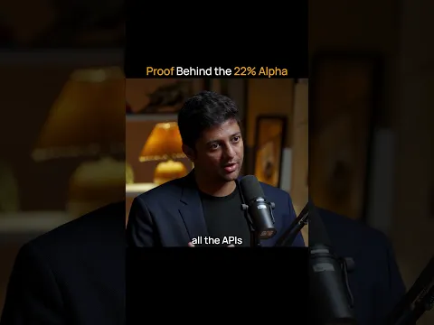 Proof Behind the 22% Alpha #shorts