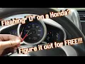 Diagnosing FLASHING D Light on a Honda for FREE Detailed with codes Honda Element
