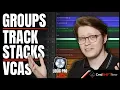 Track Stacks Folders Summing VCAs Groups How They All Work In Logic Pro