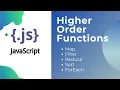 JavaScript Higher Order Functions filter map reduce forEach in Hindi for beginners